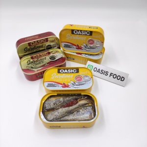 Titis Premium Brands Boîtes de 125g de sardine dans l'huile végétale et filets d'anchois dans l'huile d'olive Vente en conserve à haute teneur en protéines - Product Image 2