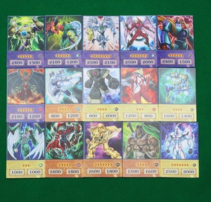 Nouvelle <span class=keywords><strong>carte</strong></span> de jeu DIY King of Fighters : Monstre de duel en papier - <span class=keywords><strong>Dragon</strong></span> blanc aux yeux verts, Sorcier noir 100 - Product Image 5