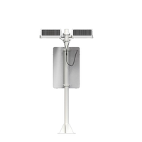 Pantalla de poste de luz Solar YUYI, pantalla Led lateral de calle, pantalla LED de ahorro de energía de almacenamiento óptico para exteriores respetuosa con el medio ambiente, F3-PRO