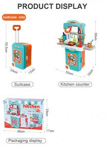 Mini Kids Super <b>Kitchen</b> Toys Miniature Cooking Food <b>Play</b> Full Set Children Junior Toys <b>Kitchen</b> - Product Image 5