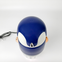Mini hachoir électrique Pingouin Mignon 8 lames Bol en verre Hachoir à ail Hachoir à viande Robot culinaire pour bébé Mixeur de cuisine