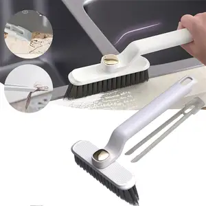 Çok fonksiyonlu dönen çatlak temizleme fırçası 360 dönen çatlak temizleme fırçası sert kıl çatlak boşluğu köşeleri fırça aracı