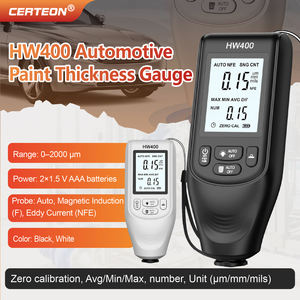 HW400 携帯型デジタル測定器 0-2000um Fe NFe 車体や工業用の塗装膜テスター コーティング厚さ計 - Product Image 2