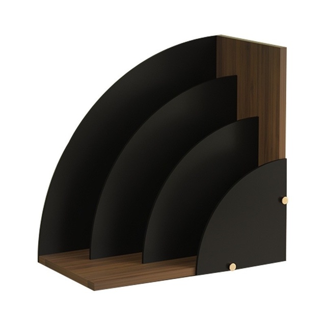 Fanshaped Desktop CD Storage Rack with Single Tier Display for Disc Collection PS4 Game & CD Rack Made From Durable Solid Wood