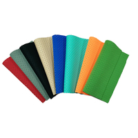 Feuilles de caoutchouc en tissu néoprène extensible laminé de polyester en nylon Matériau en caoutchouc perforé souple d'épaisseur personnalisée