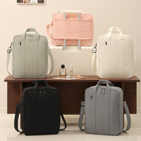 Sac de voyage transfrontalier à accrocher sur les bagages, grande capacité, organisateur de vêtements en polyester avec bandoulière pour les courts séjours