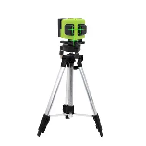 Niveau laser 3d auto-nivelant niveau laser vert 360 avec trépied