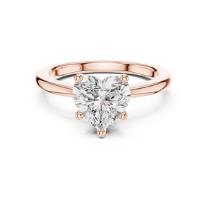 Superbe Bague Solitaire Cœur Classique avec Diamant de Laboratoire et Halo, 1,5 Carat, Certifiée IGI, en Argent Sterling 925, pour Mariage, Fête, Anniversaire - Product Image 2