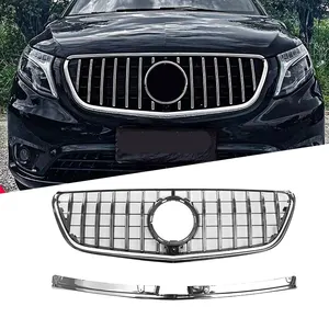 W447 Upgrade Front GT GTR Style Grille For Mercedes Benz W447 VITO Grille 2016 2018 2019