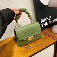 Sac à main tendance pour femme 2026 – Petit sac bandoulière classique de style coréen, idéal pour les influenceuses, avec chaîne