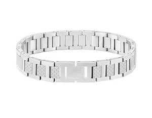 Bracciale in Acciaio Inossidabile con Design a Coccodrillo, Cinturino Regolabile, Lusso Leggero, Placcato Oro 18K, per Uomo e Donna - Product Image 1