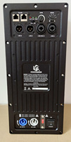 Module d'amplificateur de haut-parleur actif numérique avec processeur audio DSP intégré, amplificateur bi-AMP classe D 200+400W pour enceinte PA