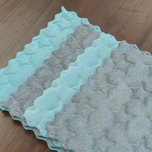 Éponge à vaisselle carrée en microfibre, haute absorption, pour le nettoyage des taches - Product Image 4