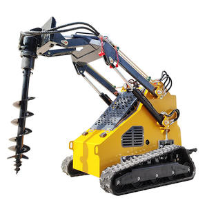 Chargeuse compacte à moteur diesel avec perceuse à tarière à vendre - Product Image 4