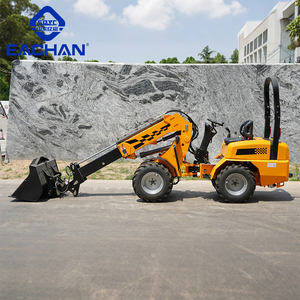 ईachan अच्छी गुणवत्ता वाले फ्रंट एंड व्हील लोडर चलती सामग्री डीजल व्हील लोडर पृथ्वी-चलती टेलीस्कोपिक आर्म व्हील लोडर - Product Image 1