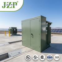 JZP Industriel 400kVA 34.5/0.48kV Triphasé Loop Feed Dead Front Transformateur Pad Pour Réseau Industriel