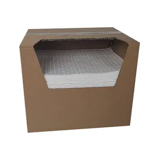 100% Pp Witte Kleur Kuiltjes Olie Absorberende Vel Pads