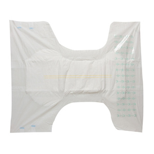 حفاضات/فوط للكبار قطنية نقية مطبوعة للاستخدام مرة واحدة، الأكثر مبيعًا، مع حماية ثلاثية الأبعاد ضد التسرب وطبقة خلفية تشبه القماش لرعاية كبار السن - Product Image 3