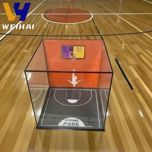 Deluxe rõ ràng <span class=keywords><strong>Acrylic</strong></span> kích thước đầy đủ bóng rổ Showcase - Product Image 3