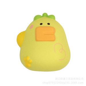 Marcapáginas de espuma de poliuretano con diseño de pato de dibujos animados, reutilizable, regalo promocional para marcapáginas - Product Image 4