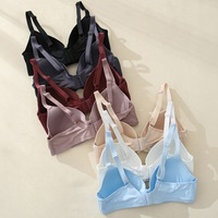 Soutien-gorge lissant sans couture et sans armatures, respirant et rembourré, idéal pour le bureau et les trajets quotidiens – Vente directe usine