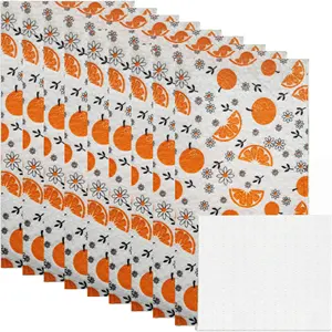 Fruit 6 Pak Koelkast Voeringen Absorberende Koelkast Voering 12X24 Inch Wasbare Vers Houden Plank Voeringen Voor Kast Lade