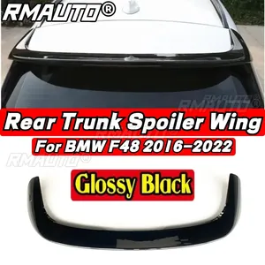 For BMW X1 F48 2016 2017 2018 2019 2020 2021 2022 <b>Rear</b> <b>Spoiler</b> Wing Body Kit Gloss Black BMW F48 Car <b>Rear</b> Roof <b>Spoiler</b> Body Kit - Product Image 1