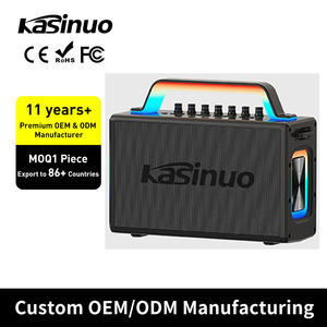 Altavoz Bluetooth Kasinuo HD010 de 40W al por Mayor, con Luz RGB de 5000mAh, Micrófono Inalámbrico 2.4G, OTG, Transmisión en Vivo, Portátil, para Fiestas al Aire Libre y Karaoke - Product Image 1