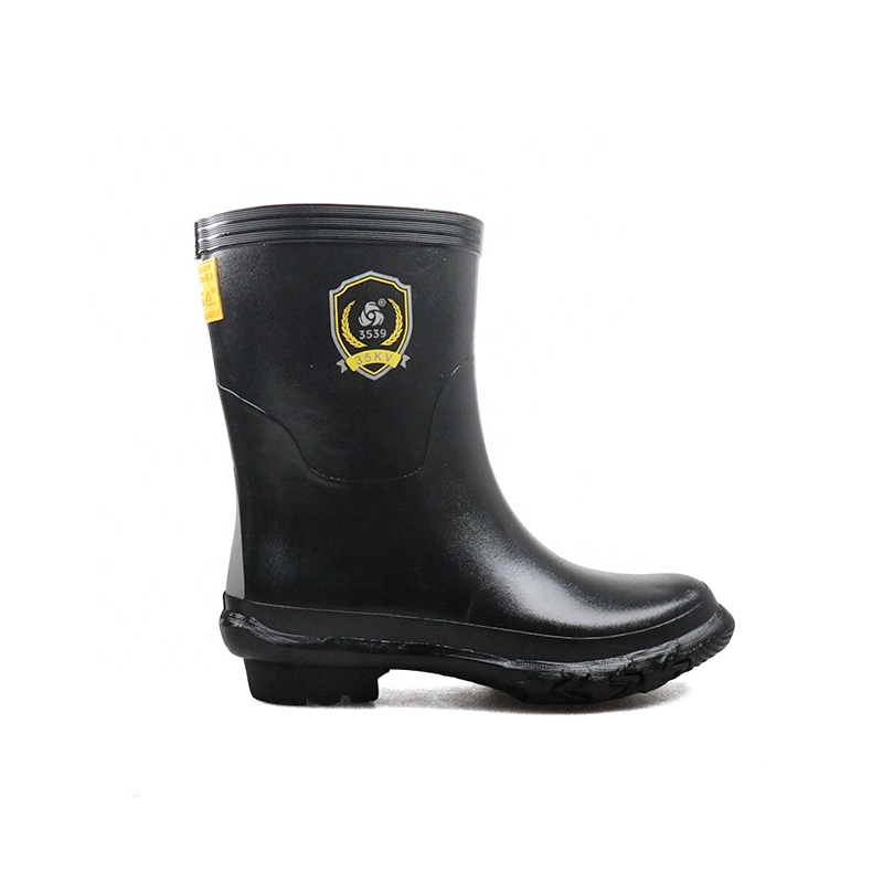 3539 12KV, 20kv, 25kv, 30KV, 35KV Electrical Work Safety Insulated Wellies Dielectric Wellington Boots Insulating Boots