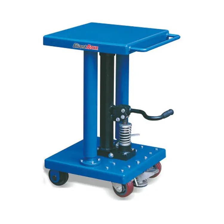 Kualitas Tinggi Engkol Tangan Manual Hidrolik Lift Table Mekanisme Mini Angkat Meja