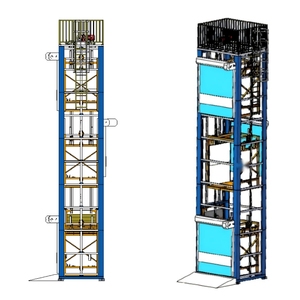 Elevador Eléctrico de Carga para Montacargas con Banda de Goma, Sistema de Elevación de Palets para Restaurantes con Velocidad Ajustable - Product Image 3