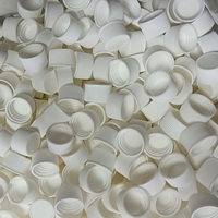 Pilulier plastique blanc 10ml, 50 pièces, bouteille pour pilules