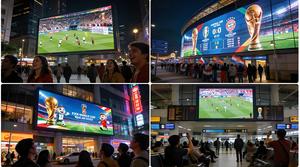 Schermo <span class=keywords><strong>LED</strong></span> per Pubblicità Esterna con Cabinet in Ferro, Insegna Video per Esterni, Schermo <span class=keywords><strong>LED</strong></span> P5 per Stadi - Product Image 6