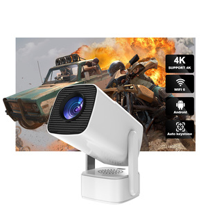 Projecteur LED portable ultra haute définition 4K pour téléphone portable, batterie LCD pour la maison, la chambre à coucher, le chevet, <span class=keywords><strong>petit</strong></span> cinéma - Product Image 1