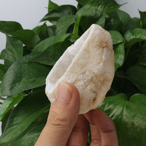 Geoda de cristal de ágata blanca marroquí al por mayor para curación - Product Image 5