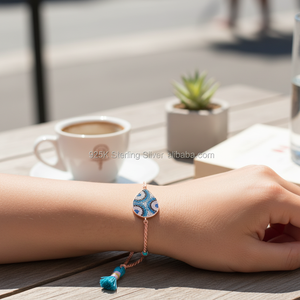 BSUMTB068กำไลข้อมือเงินสเตอร์ลิง925K - Product Image 3