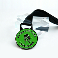 HyperCrafts Adventure Finisher Bike Medal Maker Custom Cycling Miniature Spinning Medal Wholesale Bicycle for Kid Medal