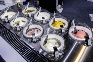 Galaxy Pro V8 tất cả trong một tiếp tục churning đèn LED CE NSF cấp giấy chứng nhận chuyên nghiệp cứng phục vụ Gelato Maker Miles thương hiệu - Product Image 6