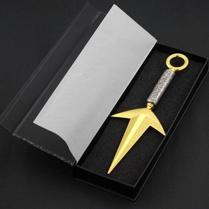 Kunai de 23 cm de Anime Ninja, Cuarto Hokage, Dios del Trueno Volador, Aleación de Zinc Metálica, Decoración Coleccionable para Escritorio, Accesorio de Cosplay, Regalo para Niño - Product Image 6