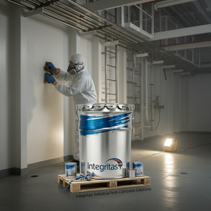 Rutschfeste Verschleißfeste Epoxid-Bodenbeschichtung Staubdichte Langlebige Farbe für Fabrik Werkstatt Garage Straße und Beton-Terrassenboden - Product Image 1
