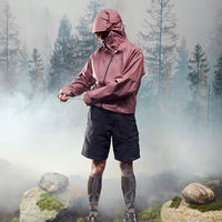 Vestes en nylon coupe-vent imperméables à fermeture éclair personnalisées pour hommes, veste à enfiler, veste coupe-vent en nylon pour l'extérieur