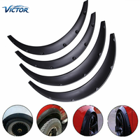 Victor WG-LM01 Élargisseurs d'ailes texturés en fibre de carbone pour voitures – Berlines/SUV et véhicules tout-terrain – Élargisseurs décoratifs pour passages de roues