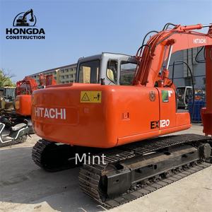 Mini-pelles Hitachi EX120 d'occasion 12 tonnes Japon Original en bon état avec moteur d'origine Engrenage Vente à bas prix! - Product Image 4
