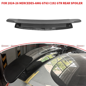 Meilleure aileron arrière de style GTR en fibre de carbone sèche pour Mercedes AMG GT 63 C192 - Pièces auto de course - Product Image 1