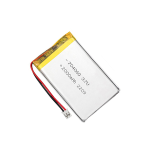 Batterie rechargeable au lithium polymère 704060 3.7V 2000mAh 7.4V LP704060 Li-polymer Lipo Batterie Akku - Product Image 2