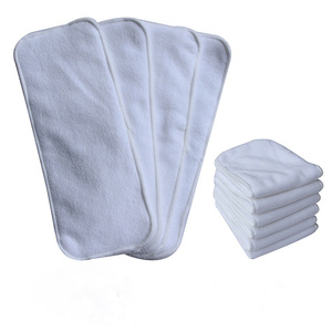 Pannolino in microfibra pannolino lavabile urina riutilizzabile pad pannolino traspirante assorbente fasciatoio fodera - Product Image 2