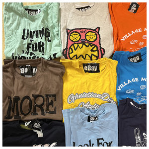 Sconto <span class=keywords><strong>di</strong></span> fabbrica vestiti alla rinfusa assortiti per la moda maschile all'ingrosso vestiti girocollo manica corta famoso marchio t-shirt - Product Image 3