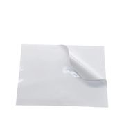 Haute Blanc Brillant Enduit 100um Papier Auto-adhésif A4 Jet D'encre PP 50pcs Matériel Adhésif Imprimable Étiquette Taille pour Imprimante