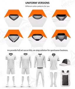 Camisetas de Fútbol Personalizadas Versión Jugador, Ropa de Fútbol para Hombre, Conjunto de 2 Piezas, Tejido Jacquard Transpirable, Secado Rápido para Adultos, Verano - Product Image 5