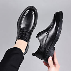 Zapatos de Cuero Británicos de Alta Gama para Hombre, Modelo 2026, Formales, para Negocios, Bodas, Transpirables, de Cuero Suave, Calzado Casual - Product Image 3